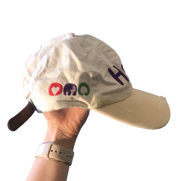 distressed adjustable Hope hat - Picture 2 of 4